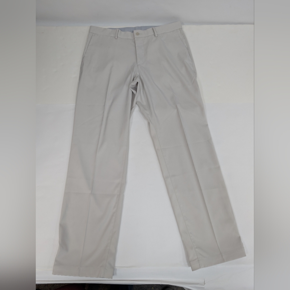 Nike Dri-Fit Off White Golf Athletic Dress Pants 32 X 30 [151]